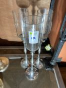 Decorative Table Candle holders x 3