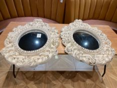 Decorative Mirrors x 3