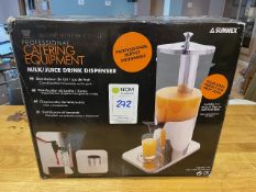 Boxed Sunnex Professional Milk/Juice Dispenser