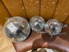 Selection Of Mirror Balls
