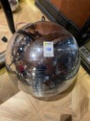 Large Mirror Ball