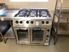 Falcon Dominator gas range