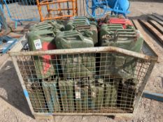 Qty Jerry Cans & Stillage cage