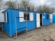 9.5mtr x 2.2mtr Transportable Site Office