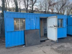 5.89mtr x 2.2mtr Transportable Site Office