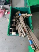 Box of machinery spares parts
