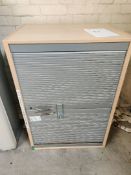 Cabinet tambour roller shutter style