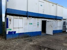 32ft Portable Office Site Cabin Welfare Unit