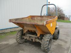 Benford Terex TA 3 ton straight tip dumper