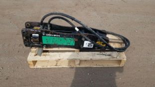 Jcb hm100q hydraulic breaker