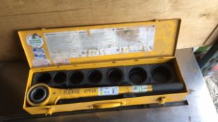 REMS EVA ratchet die stock (A761331)