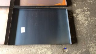 Steel 2ft x 3ft workshop drip tray qty 4