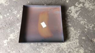 Steel 2ft x 2ft garage drip tray