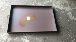 Steel 2tf x 3ft garage drip tray