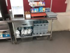 Preparation trolley
