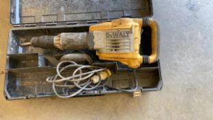 DeWalt demolition hammer