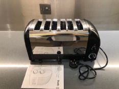 Dualit 6 slot bun toaster