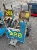 Towable Yard Stock Carrying Trolley