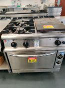 Baron 2 gas hob, Hotplate and oven