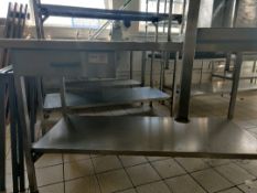 Stainless steel prepping station