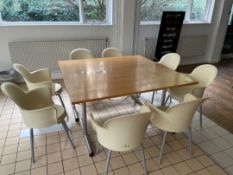 Table and 8 Chairs