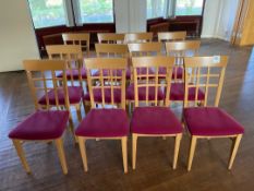 Chairs x 12