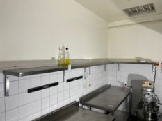 Stainless Steel Corner Wall Shelf