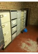 Filing cabinets x 5