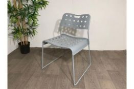 OMK 1965 - Omkstak Chair Grey x2