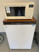 Hotpoint Fridge & Tesco Microwave