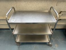 Mobile Stainless Steel Trolley
