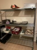 Mobile Storage Rack & Contents