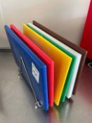 Selection Of Chopping Boards & Holder