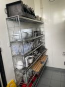 Storage Rack & Contents