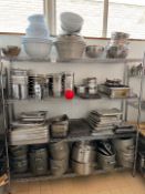 Stainless Steel Rack & Contents
