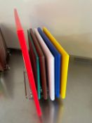 Selection Of Chopping Boards & Holder