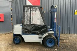 Komatsu fd20 t-11e diesel forklift 1992