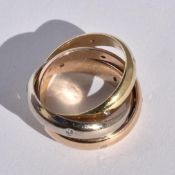 Cartier Trinity Diamond Ring