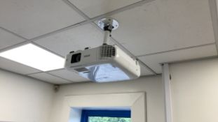 Projector and screen