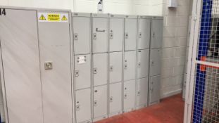 Staff lockers