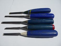 Vintage Marple Chisels x 5