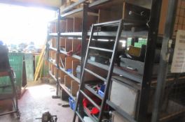 Shelving Rack Including Contents