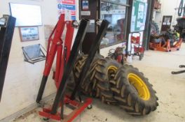 Hydraulic Mobile Engine hoist