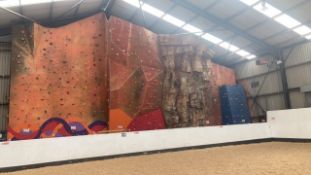 Indoor climbing wall