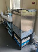 Ecomax by Hobart glass and dishwasher