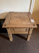Wooden Side Table