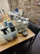 Various Sanitizers & Holders