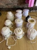 Selection Of Wax Heaters