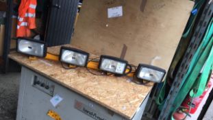 Truck cab light bar