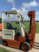 Nissan Electric Forklift Truck Container Spec